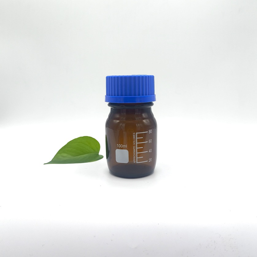 100ml botol gelas kaca coklat